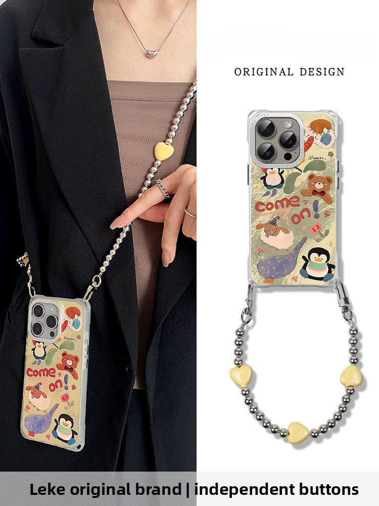iPhone 16Promax Retro Cartoon Animal Phone Case