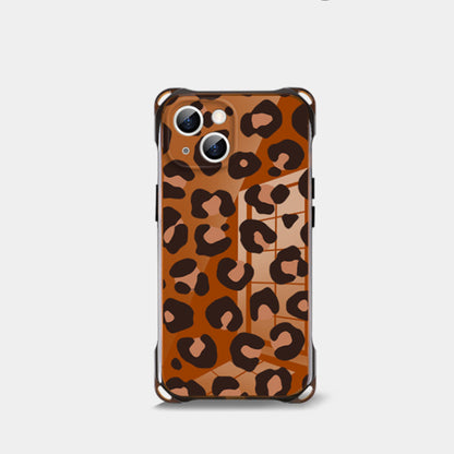iPhone 16Pro Glossy Leopard Print Phone Case
