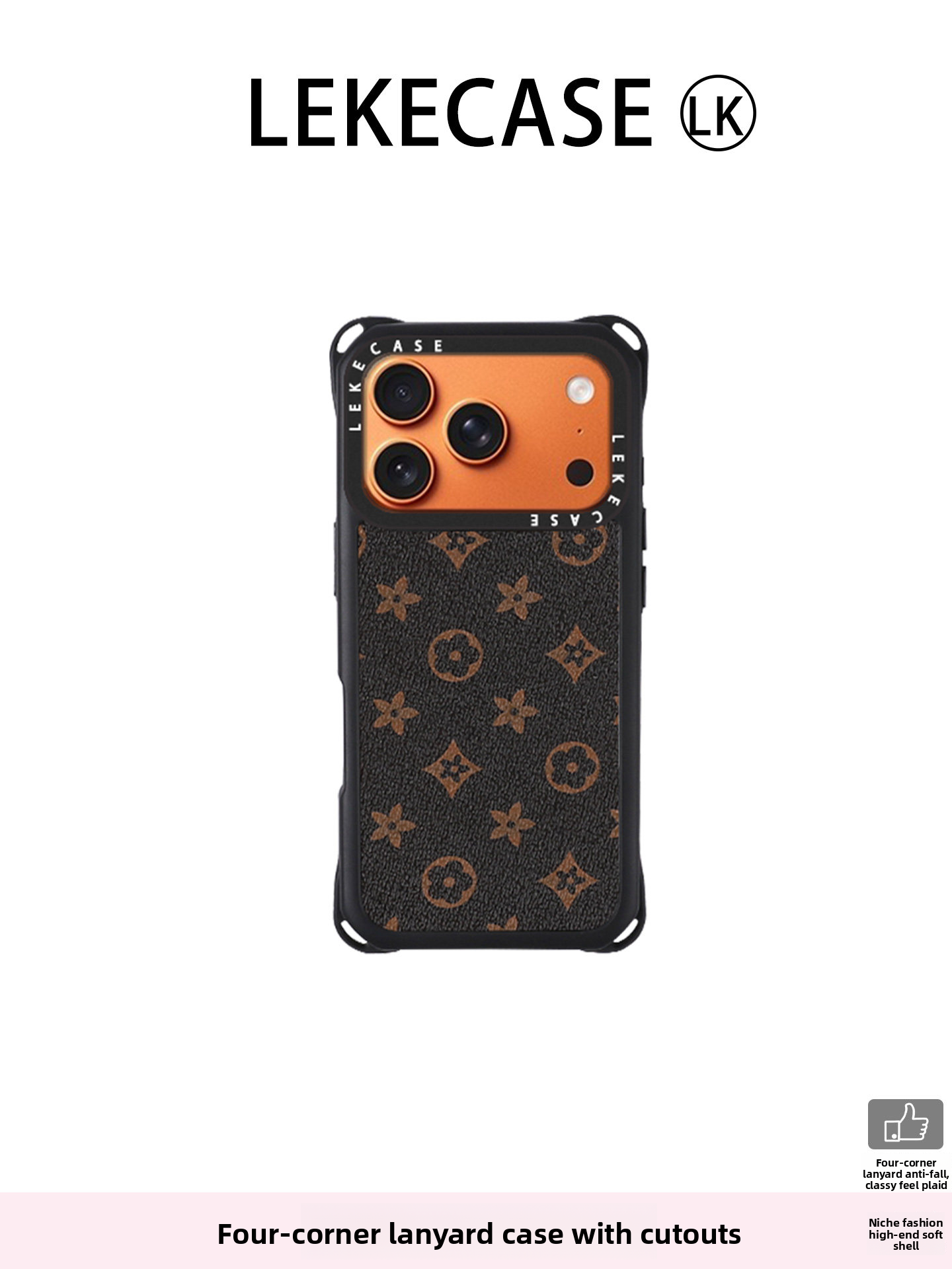 IPhone 17 promax Checkerboard Leather Phone Case