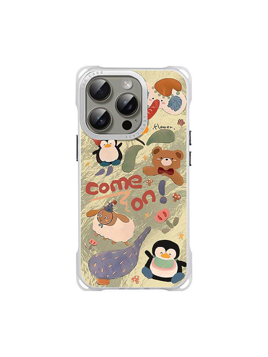 iPhone 16Promax Retro Cartoon Animal Phone Case