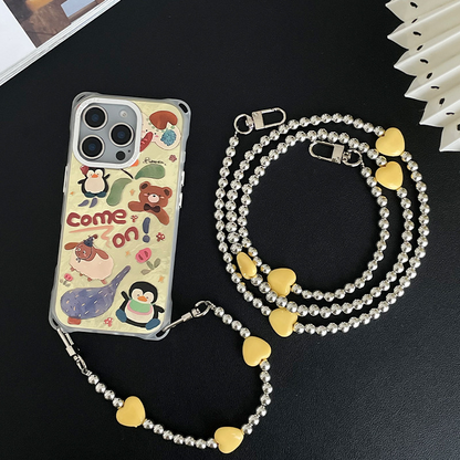 iPhone 16Promax Retro Cartoon Animal Phone Case