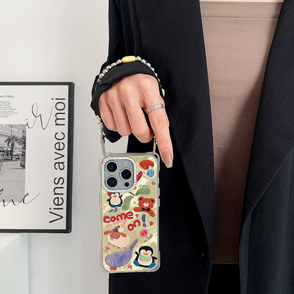 iPhone 16Promax Retro Cartoon Animal Phone Case