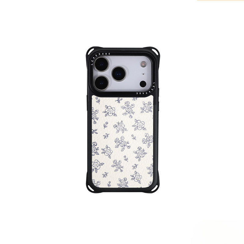 iPhone 16Promax Chanel-Style Floral Phone Case